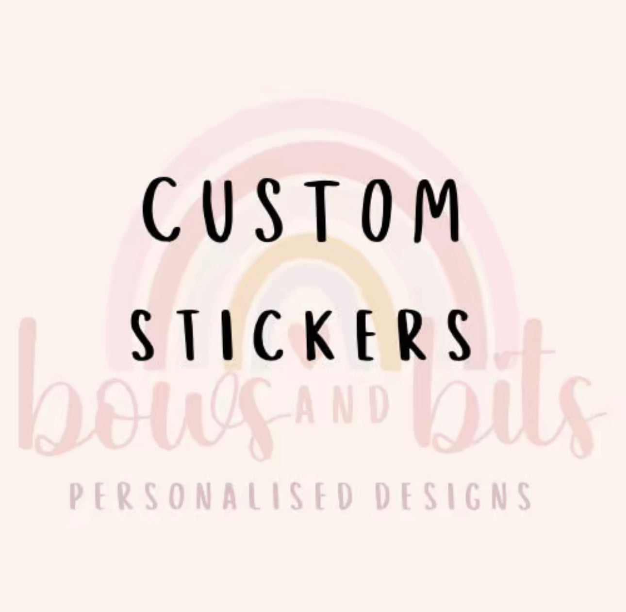 24 X 1.5” Custom Stickers