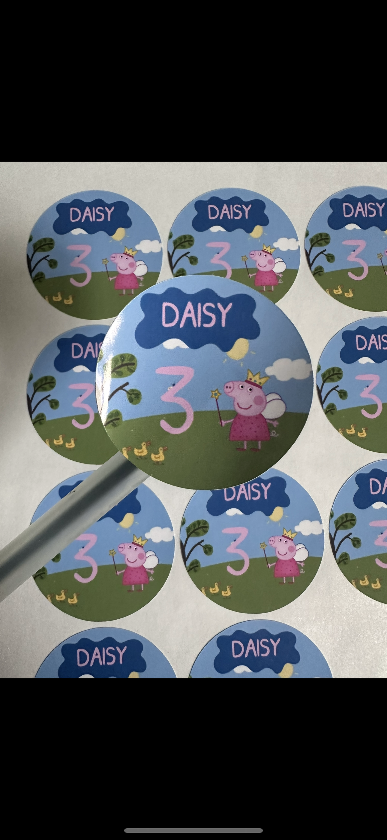 24 X 1.5” Custom Stickers