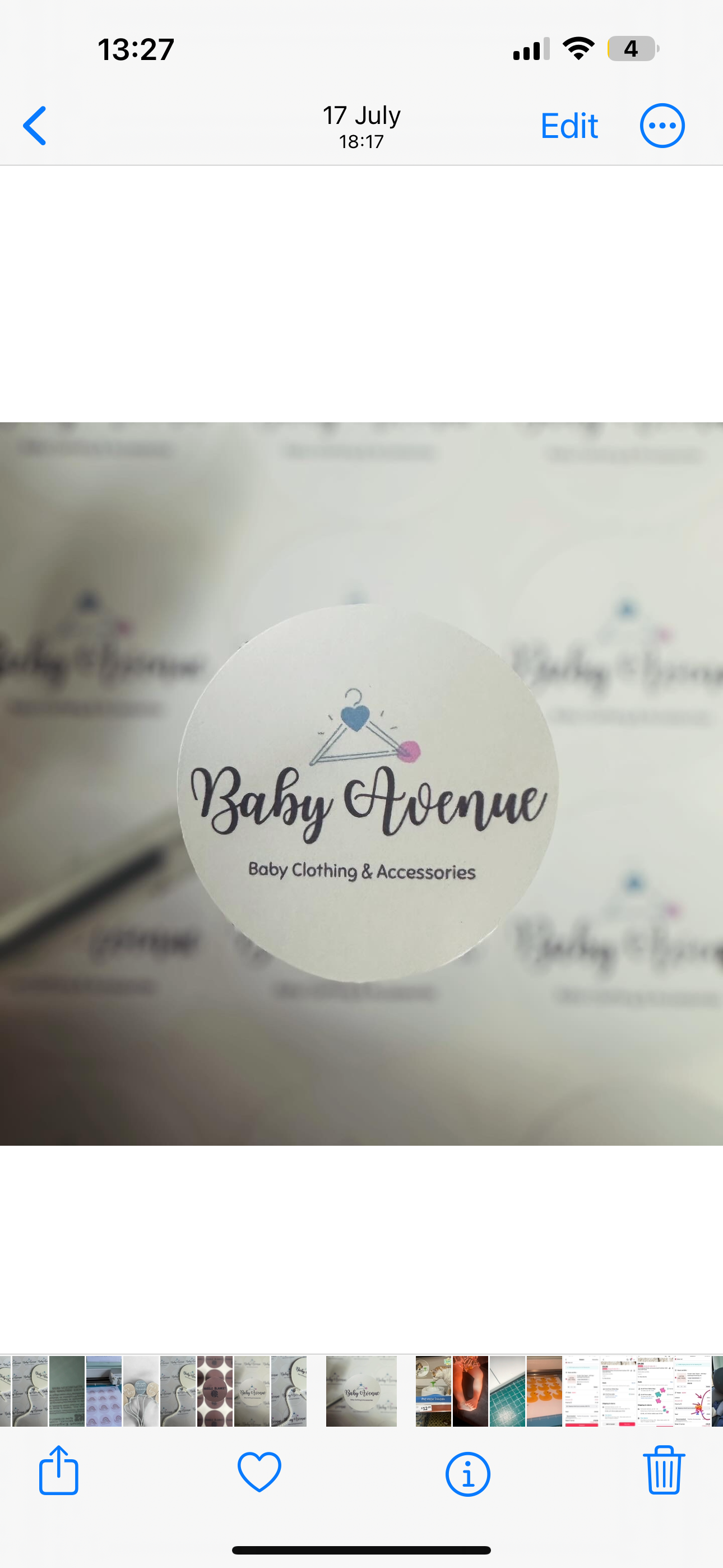 24 X 1.5” Custom Stickers